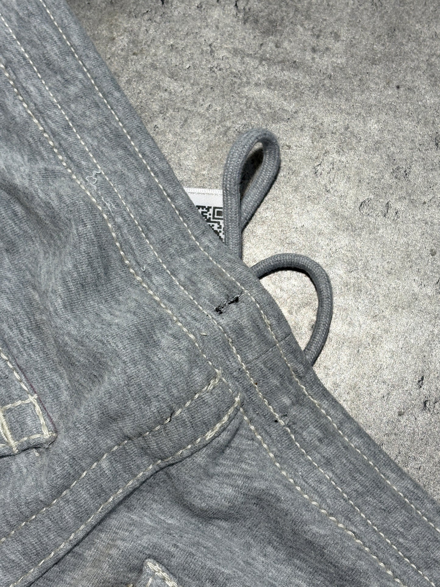 True Religion sweatpants baggy distressed jeans *rare*