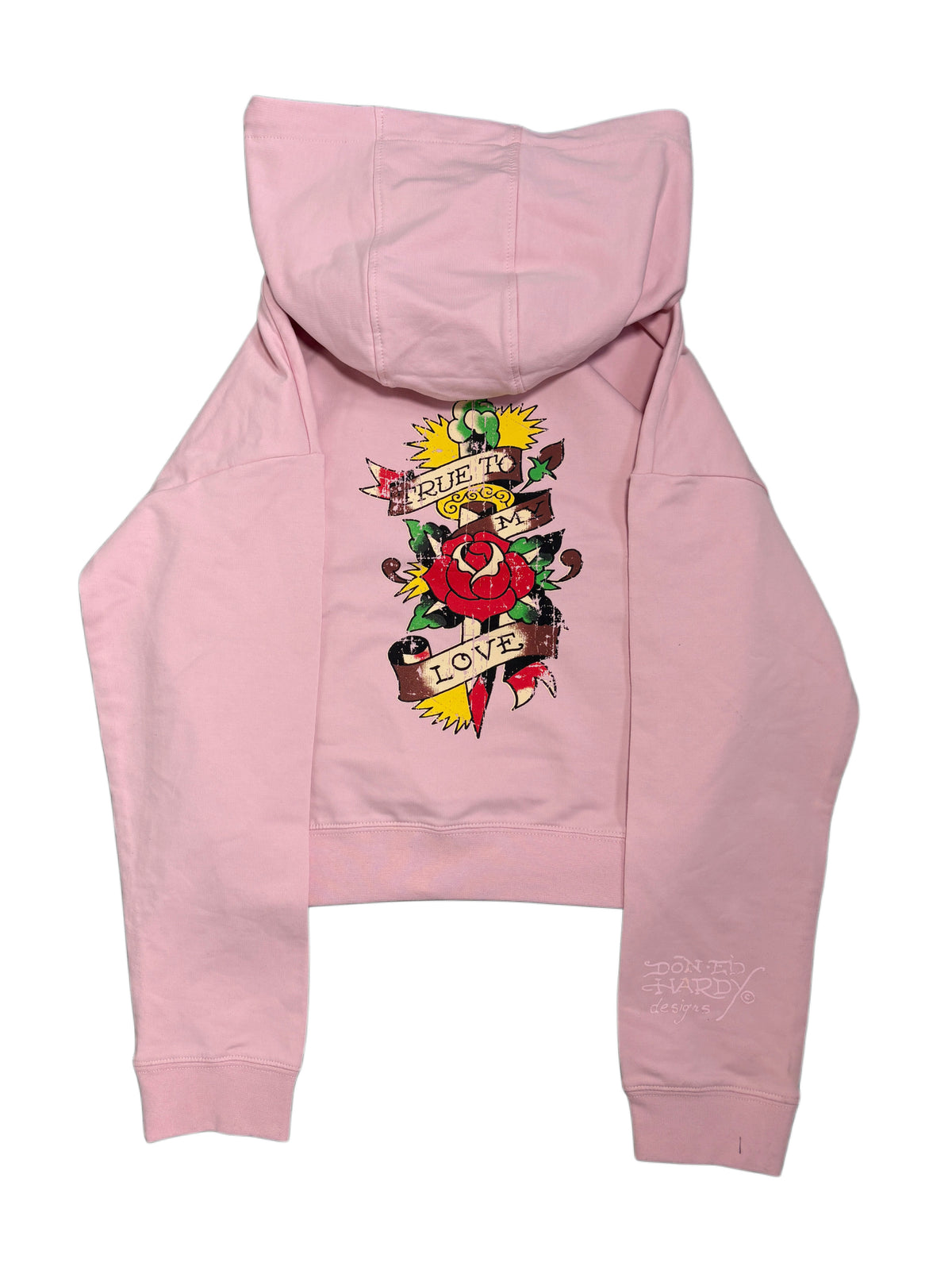 Ed Hardy Cropped Hoodie