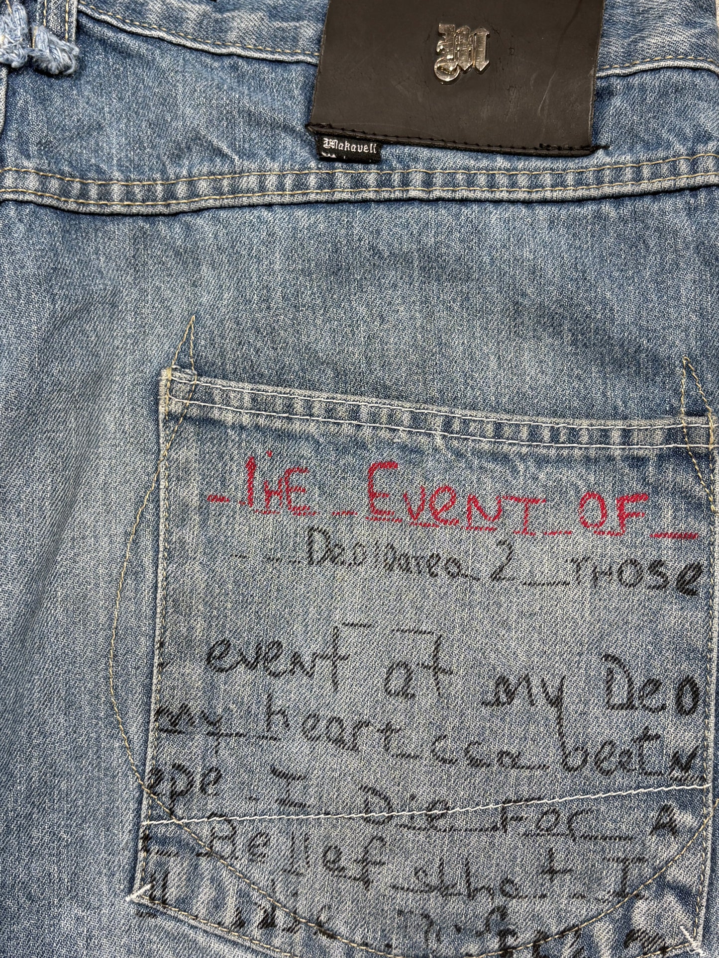 2000s Makaveli Tupac Jorts