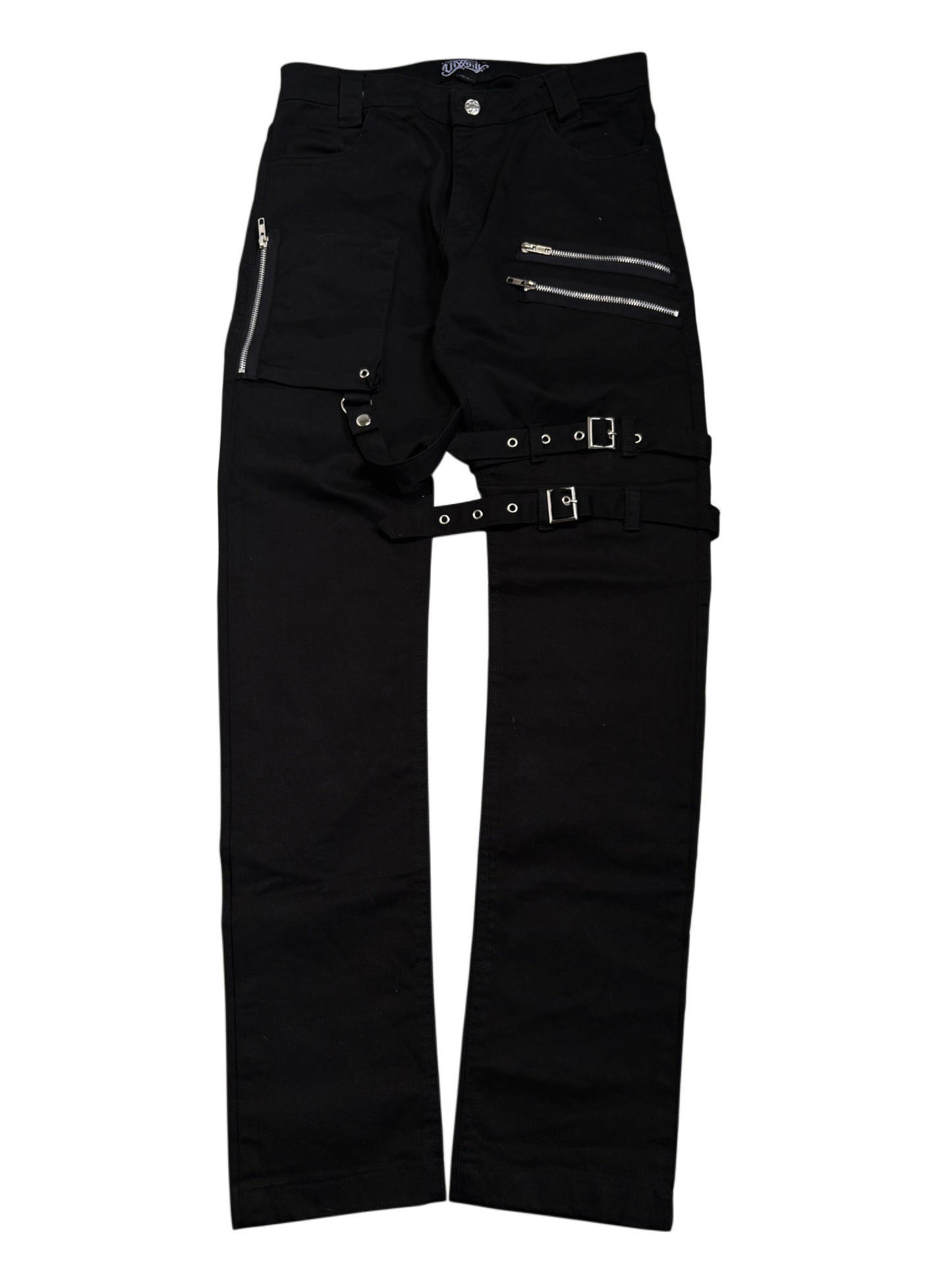 2000s Vixxsin Metal Rock Bondage Japan Avant Garde Pants y2k Alternative goth
