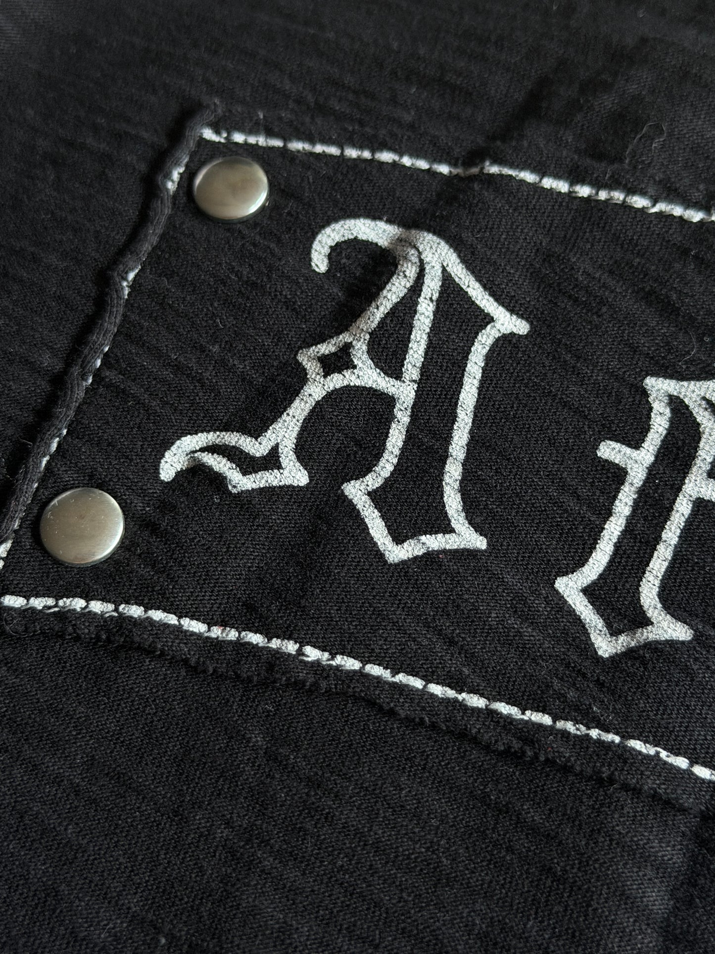 2000s Affliction Skull black t-shirt