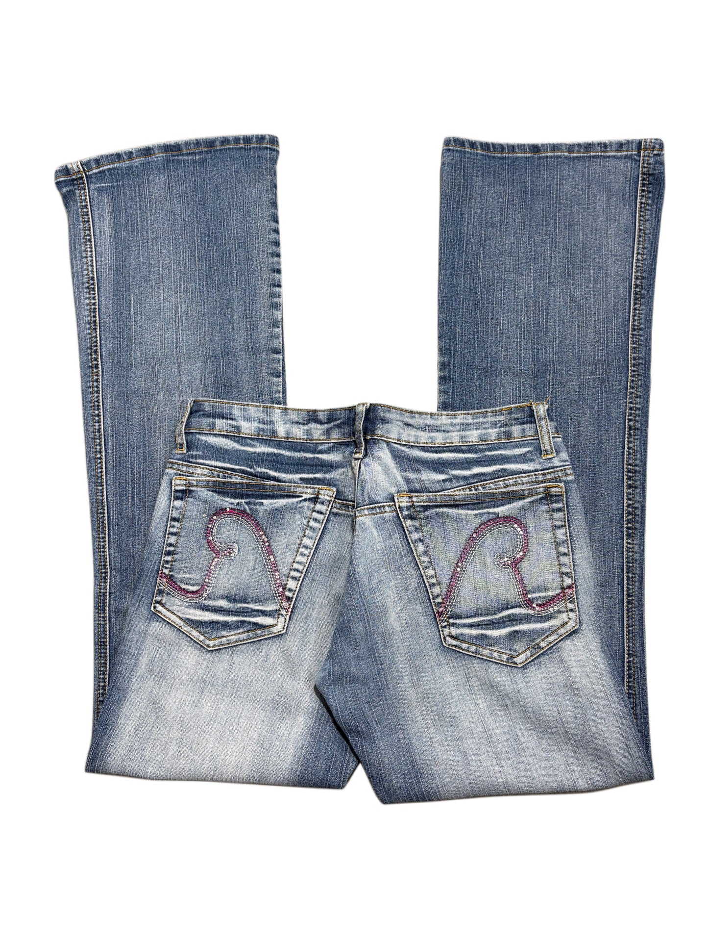 2000s Miss J Washed embroidered Jeans