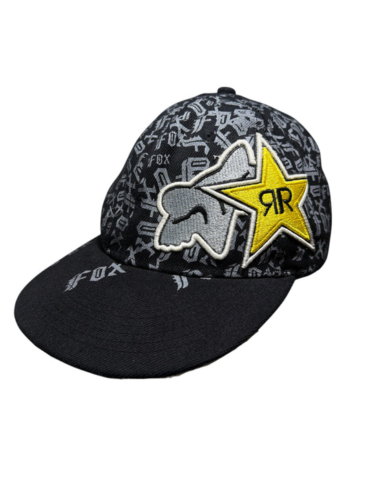 2000s Fox Racing x Rockstar Energy full Cap