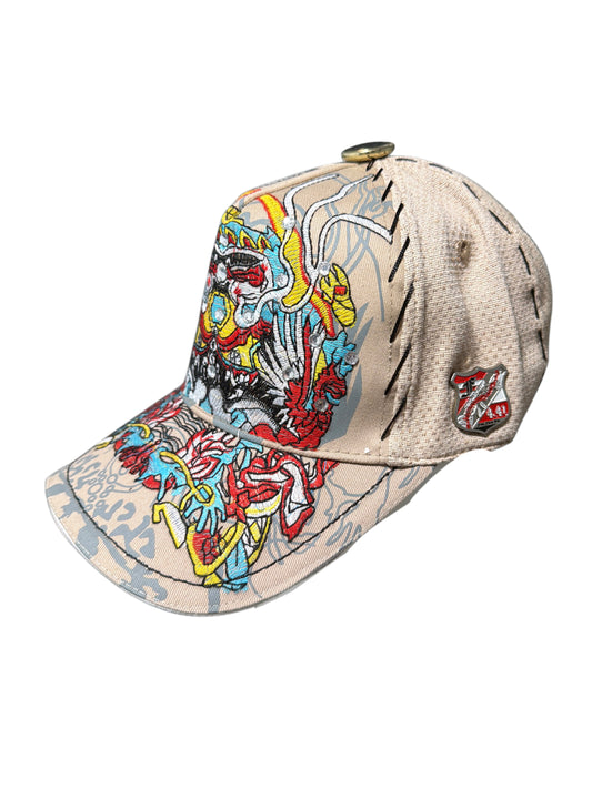 Red Monkey Trucker Cap beige