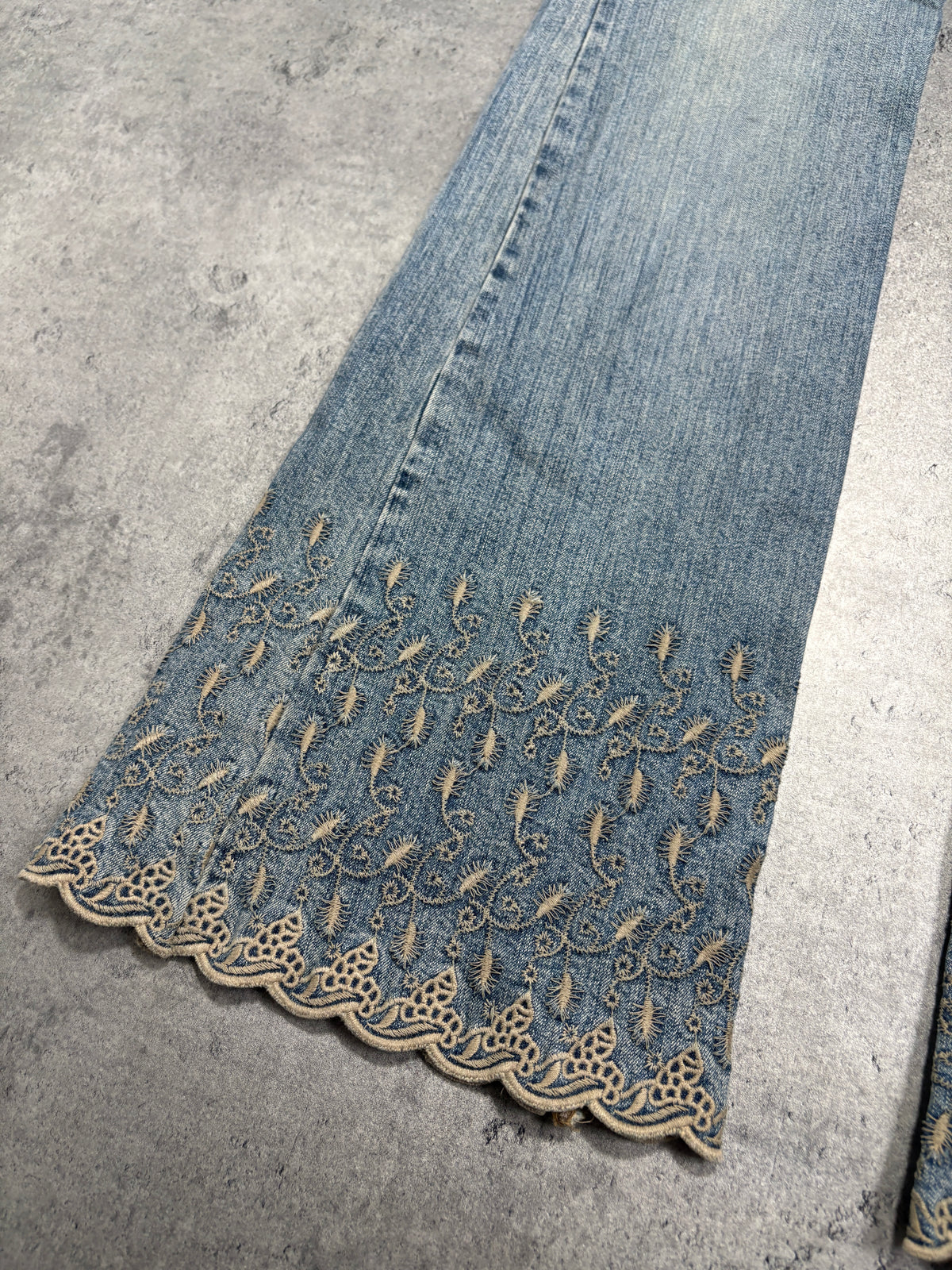 2000s edc Flared y2k sexy bootcut jeans
