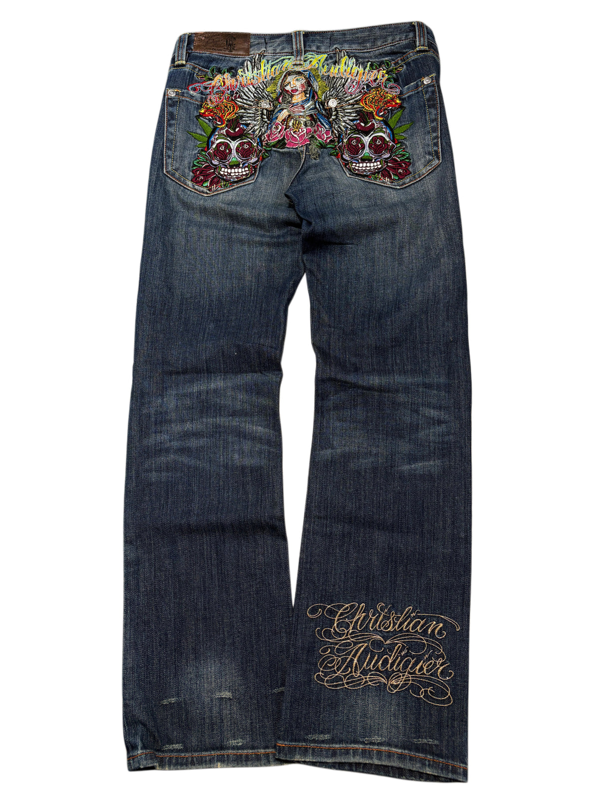 *RARE* Christian Audigier Jeans Y2K 2000s