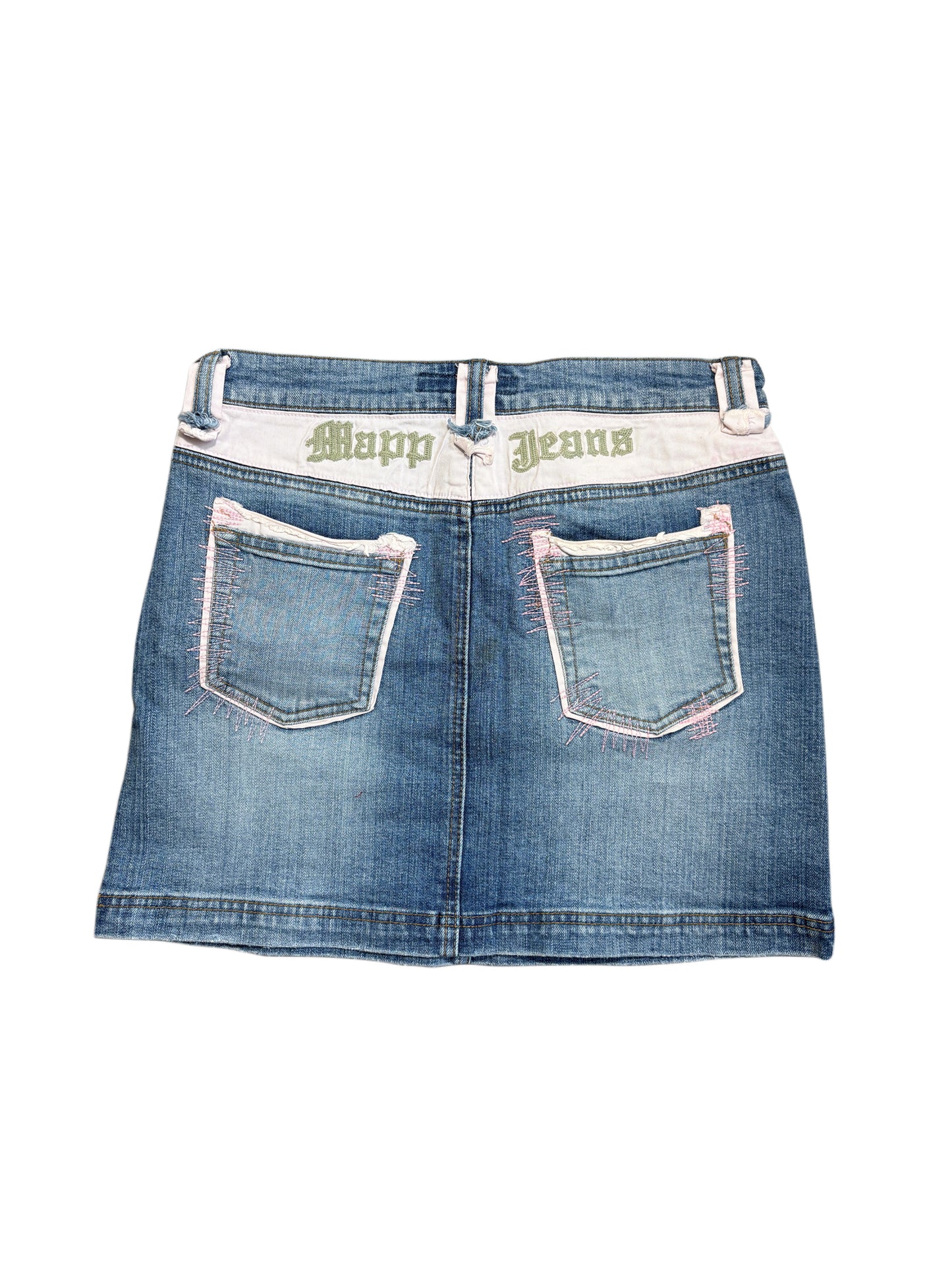 2000s Skirt Jeans Y2K Spódniczka Jeansowa