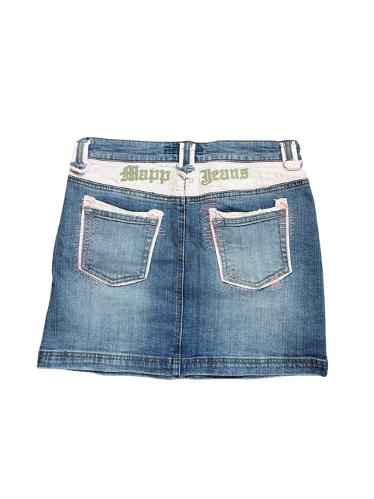 2000s Skirt Jeans Y2K Spódniczka Jeansowa