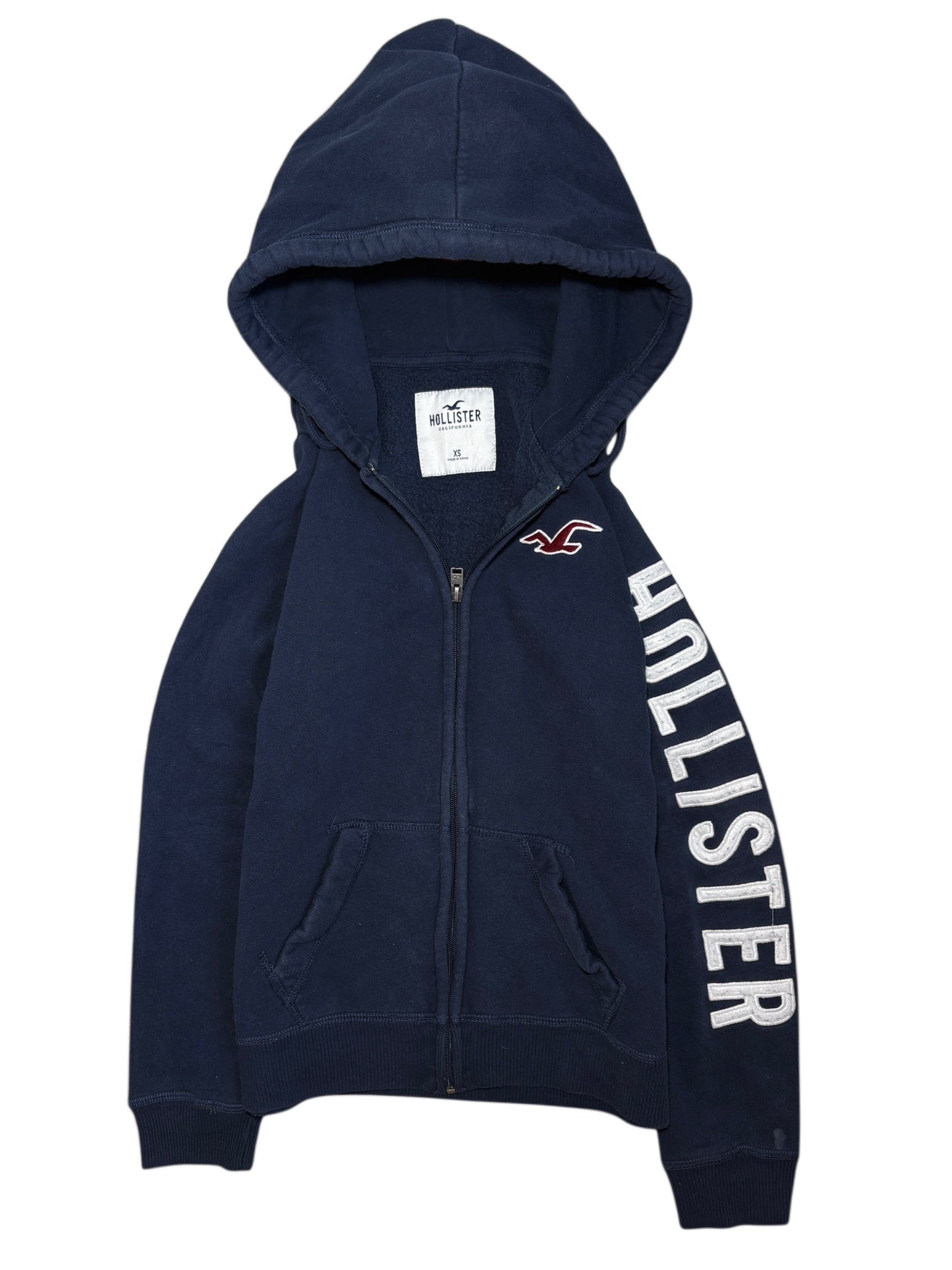 2000s Hollister Zip Up Hoodie