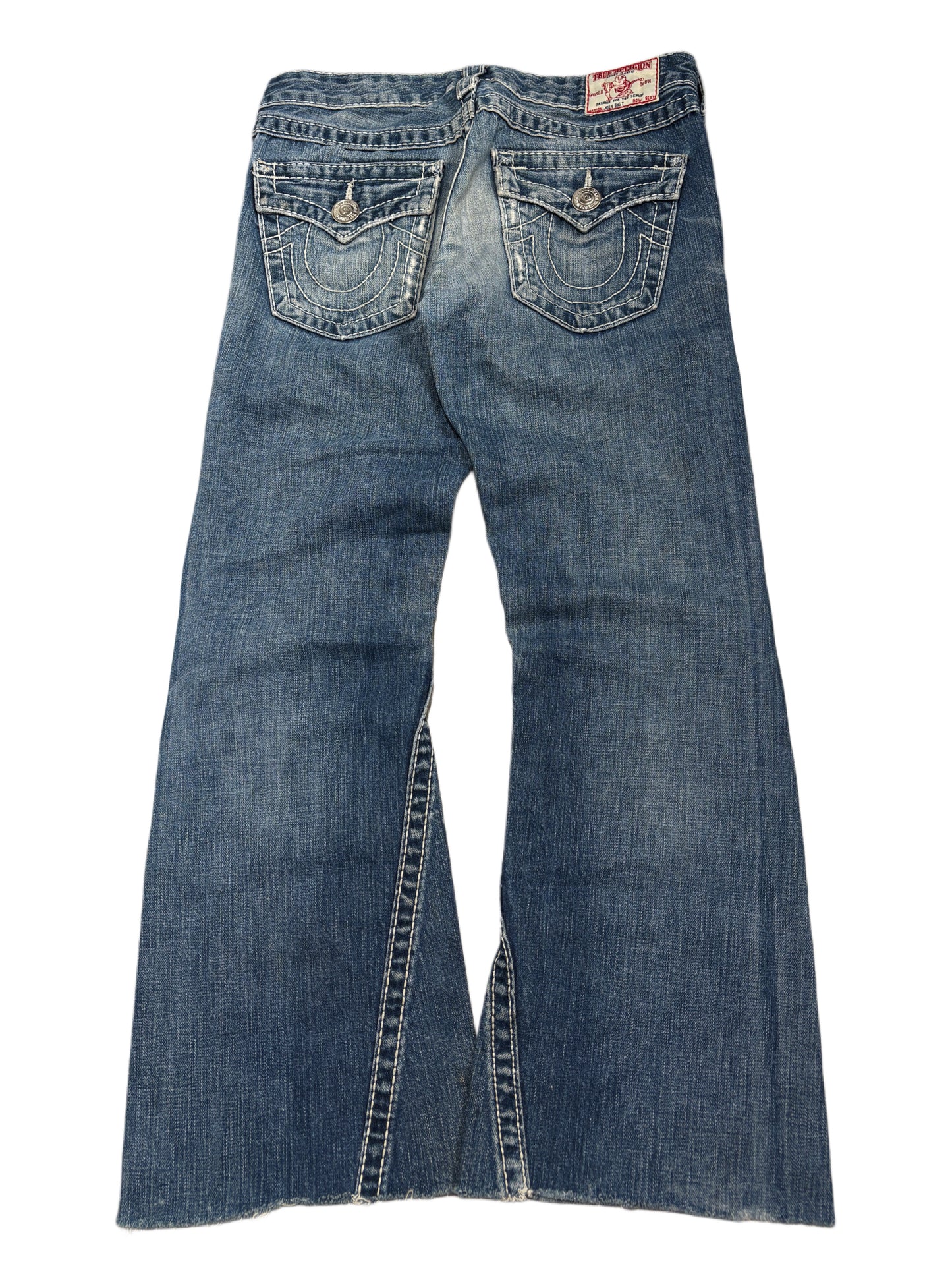 2000s vintage True Religion flare cut jeans flared bootcut dzwony