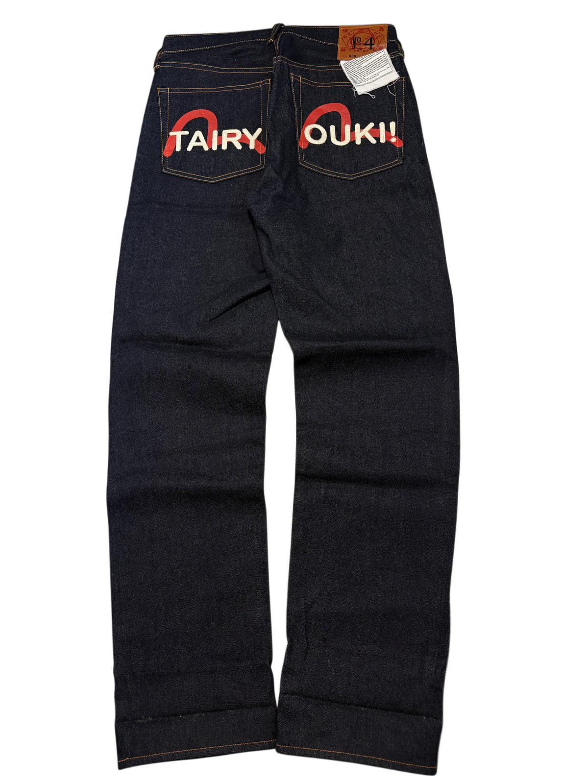*RARE* Evisu TAIRY OUKI! Selvedge Denim Jeans *SAMPLE*
