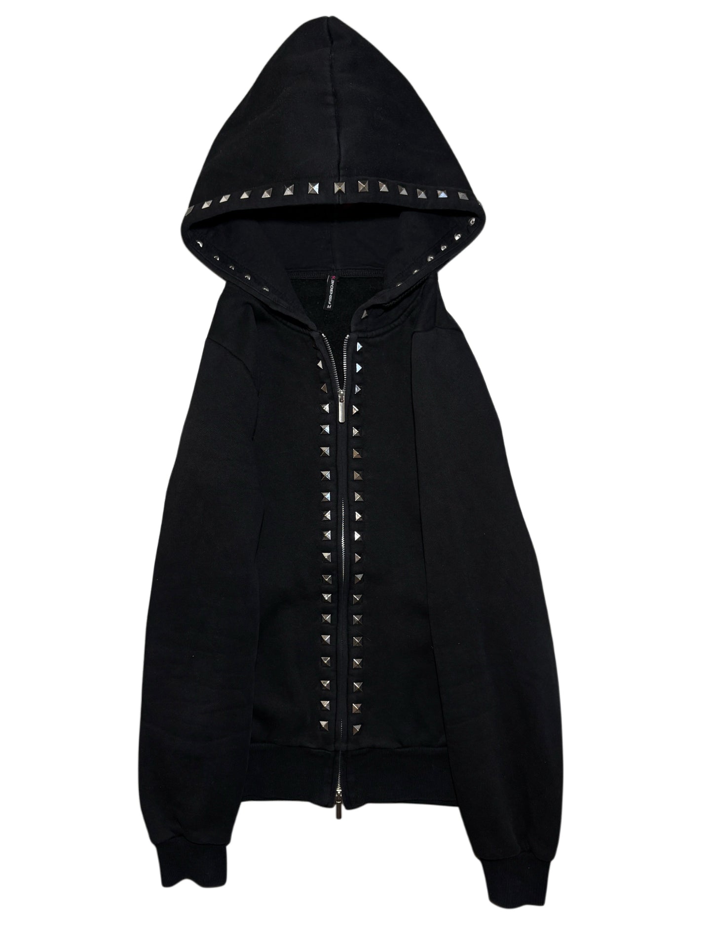 2000s Fishbone Alternative Studed Zip Up
