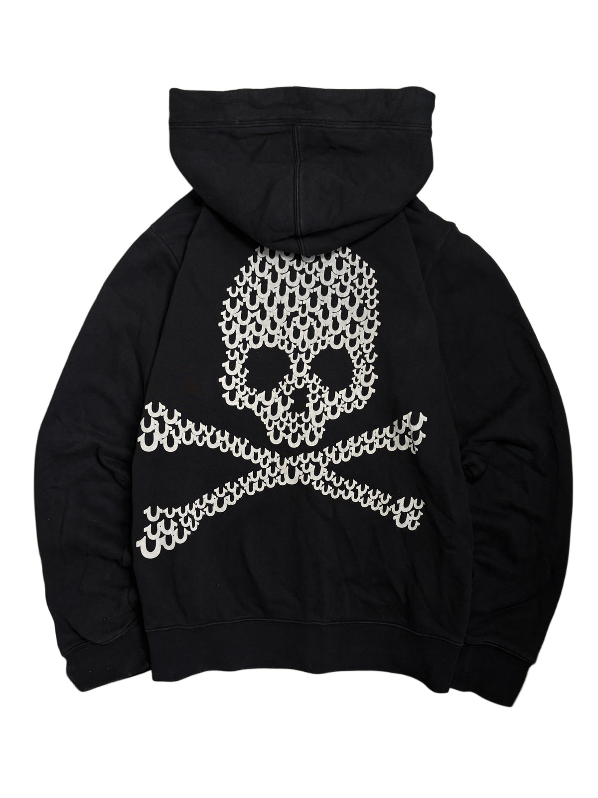 2000s *RARE* True Religion Skulls Zip Up Hoodie