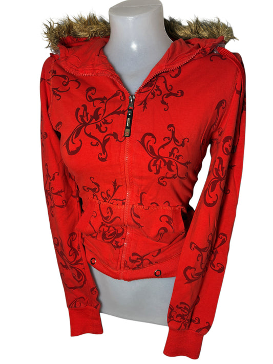 2000s Fur y2k Hoodie