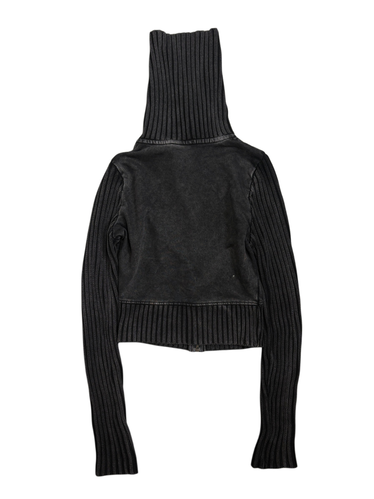 BDG washed zip sweater