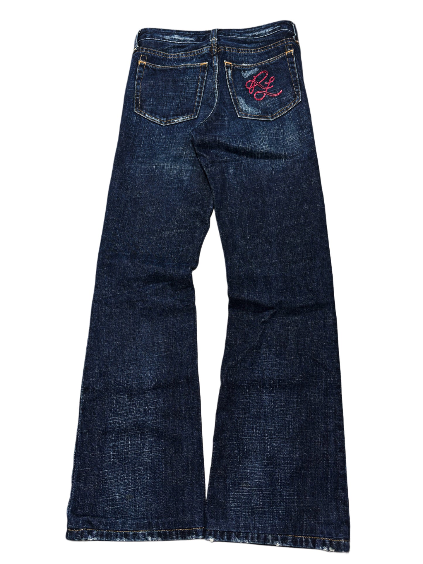 2000s *RARE* Polo Ralph Lauren bootcut washed jeans dzwony flare flared