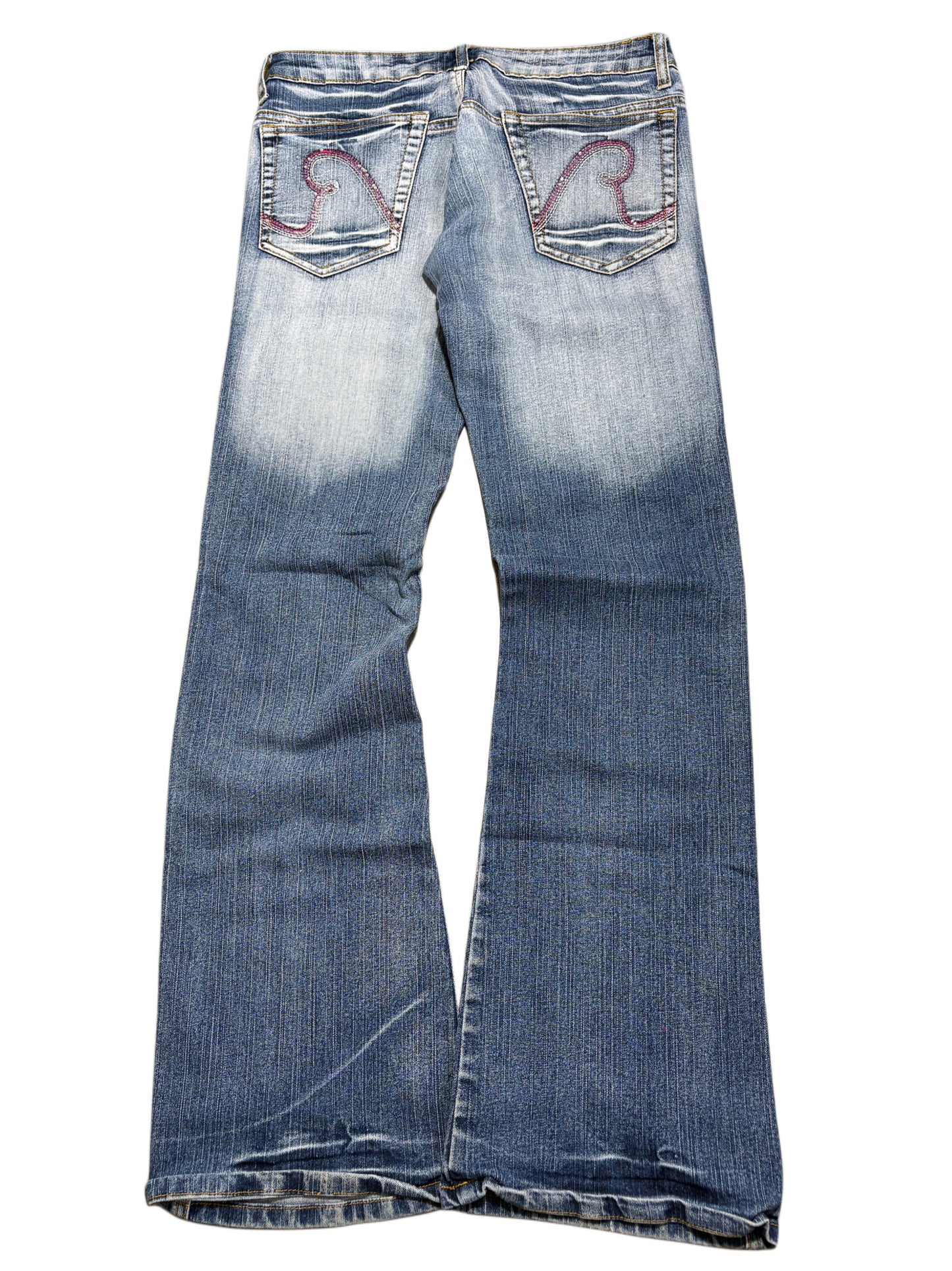 2000s Miss J Washed embroidered Jeans