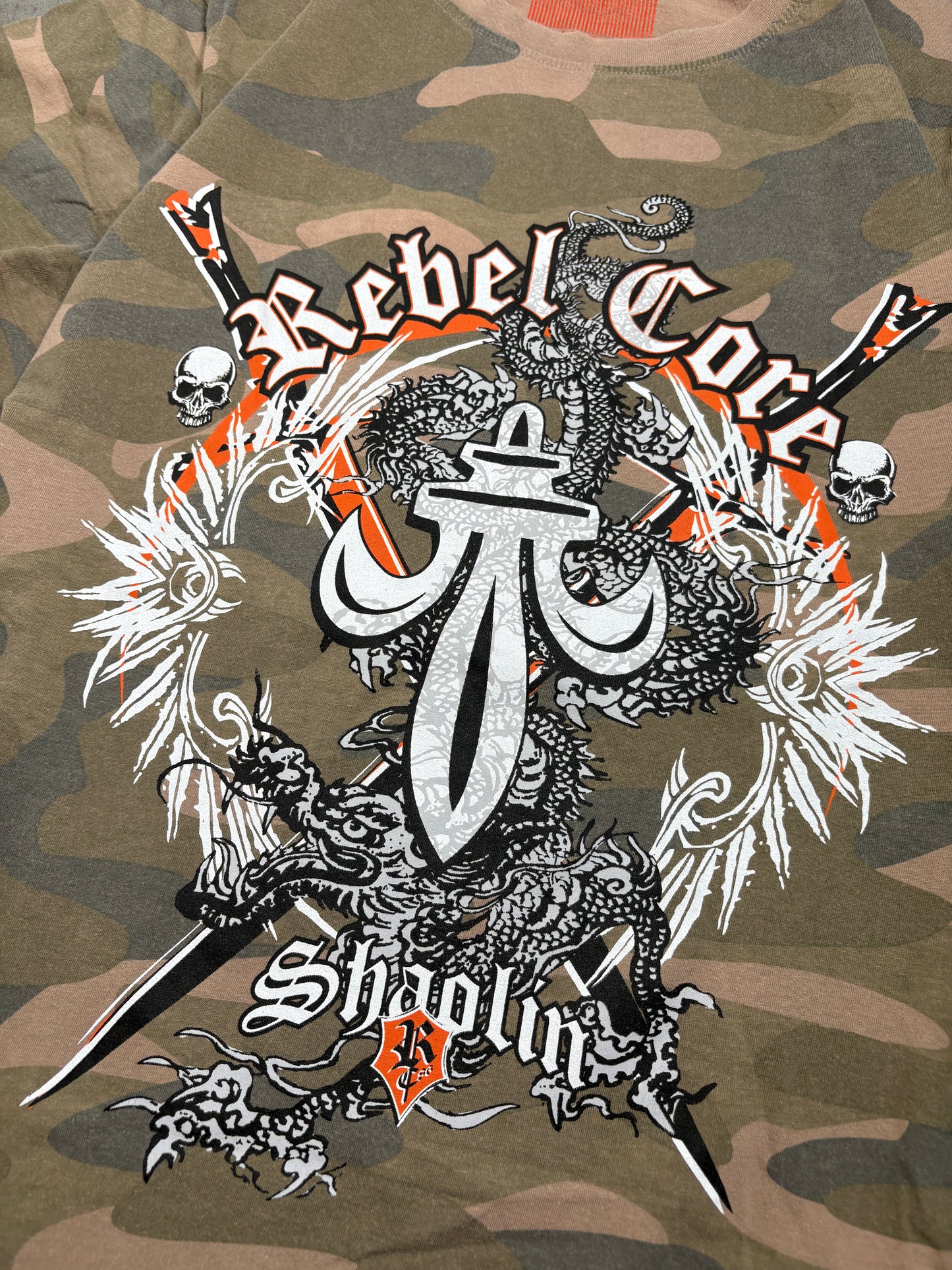 2000s Camo Rebel Core T-shirt