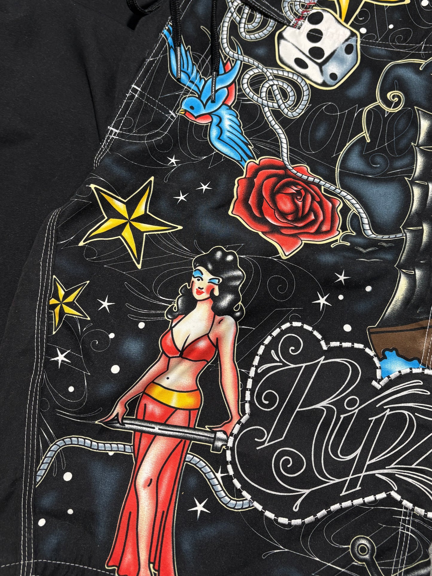 2000s Printed swim shorts *brand new*