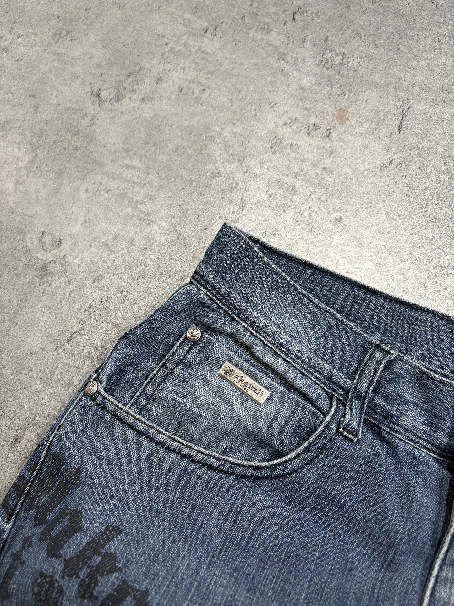 2000s Makaveli jeans 2pac rap hip hop