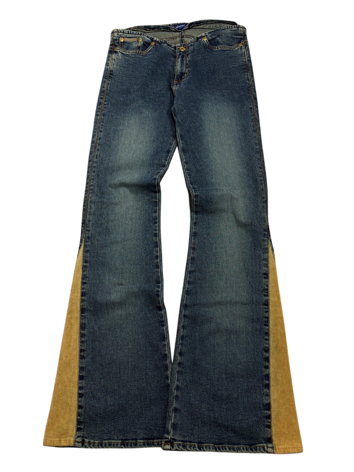 2000s Vintage Kangol  Jeans Sztruksy