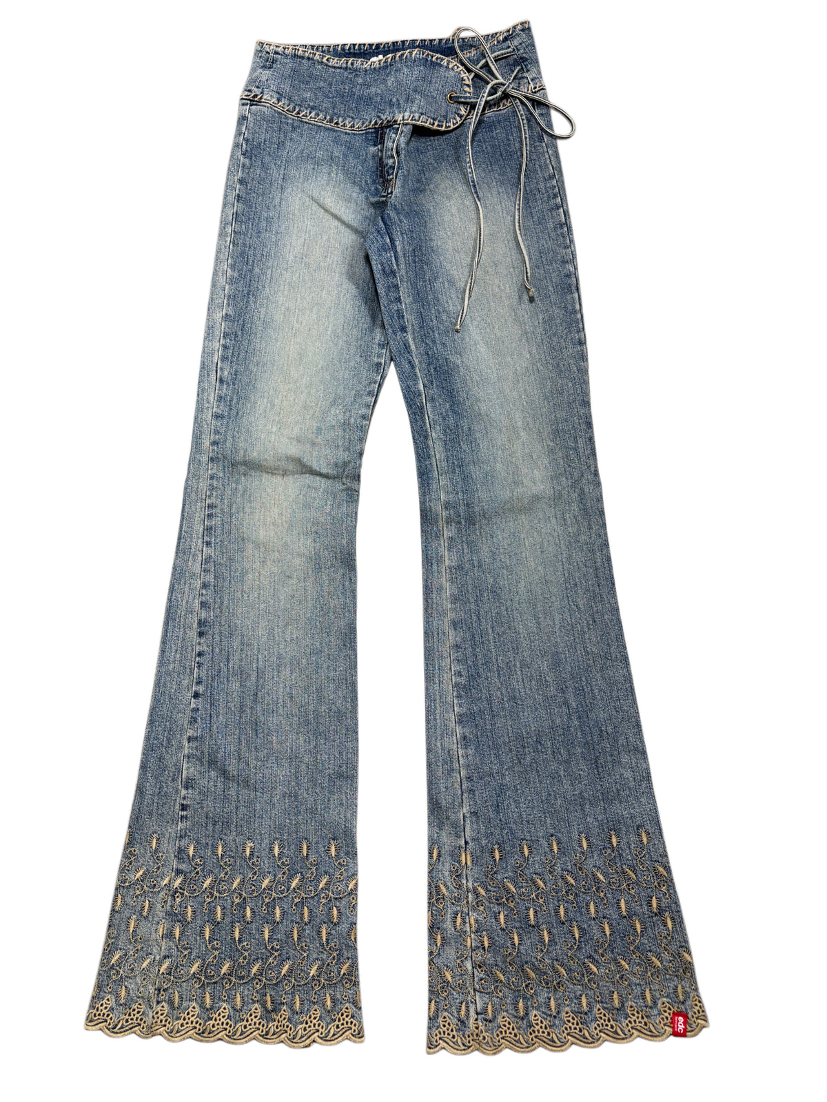 2000s edc Flared y2k sexy bootcut jeans