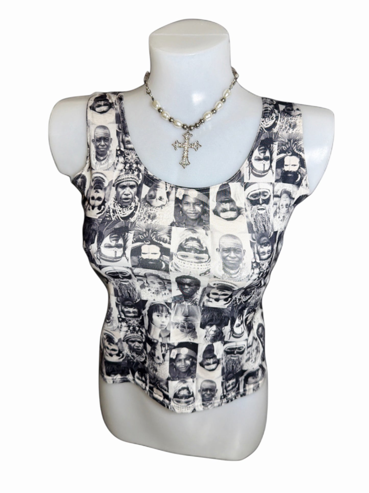 2000s People face’s Top black & white