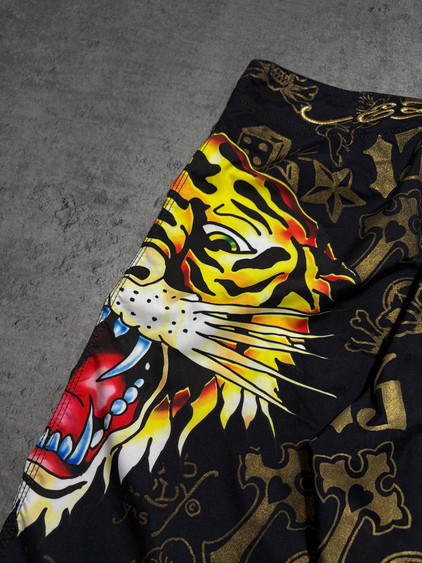 2000s EdHardy swim shorts