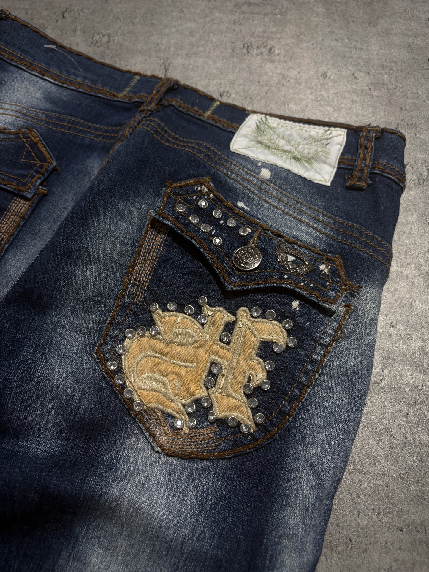 2000s Embellished Y2K  Jeans