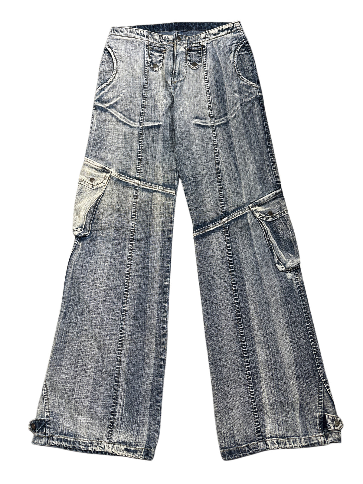 2000s Y2K Washed Jeans