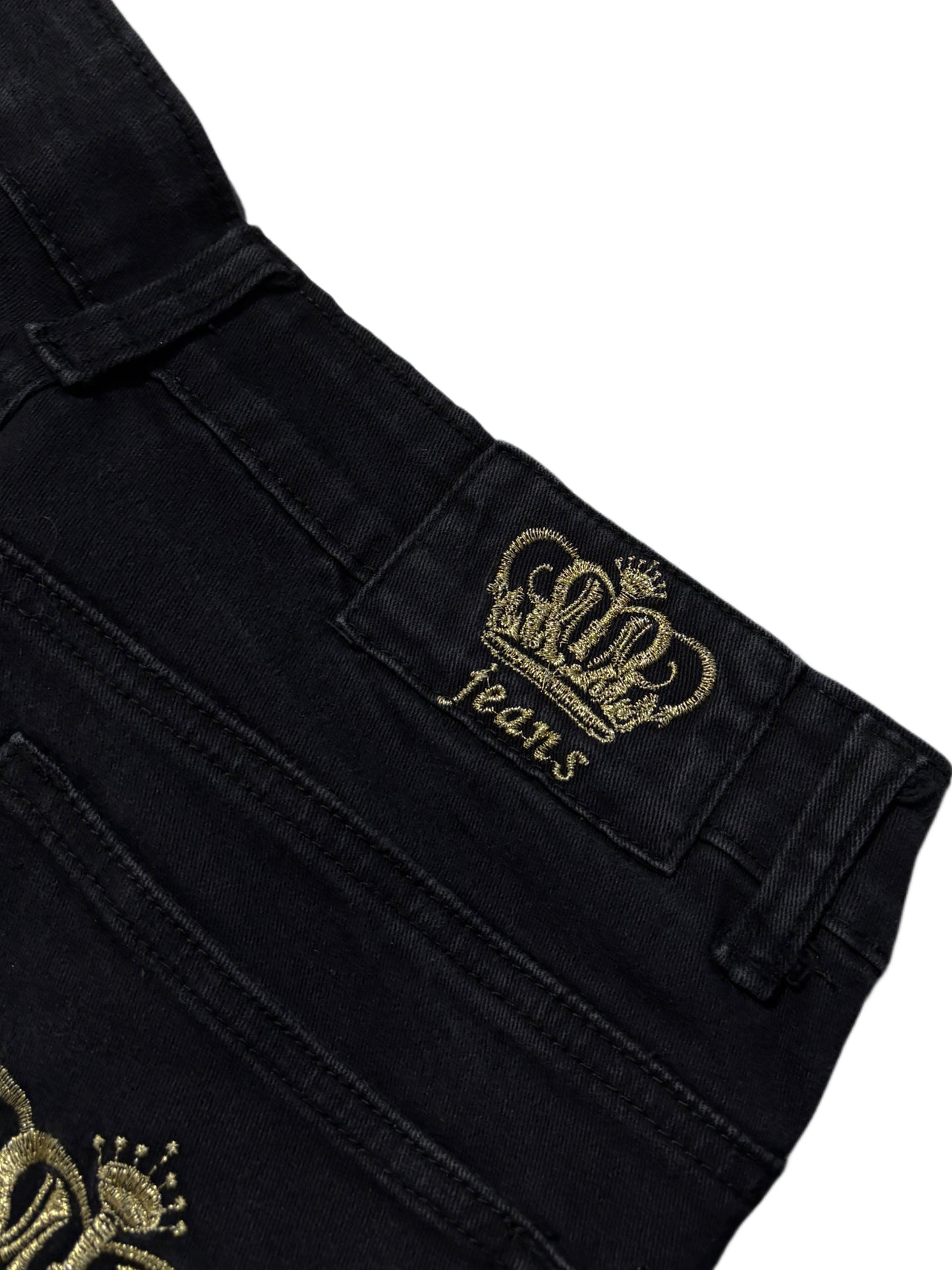 2000s y2k crown jeans