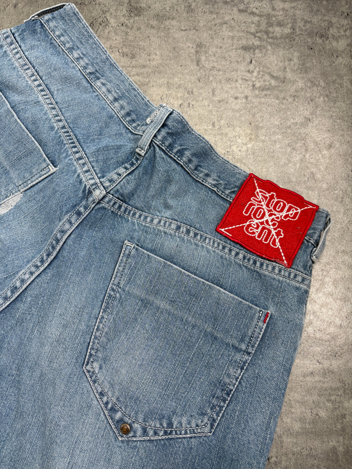 Stoprocent OG Polska Marka Baggy Jeans Rap Hiphop