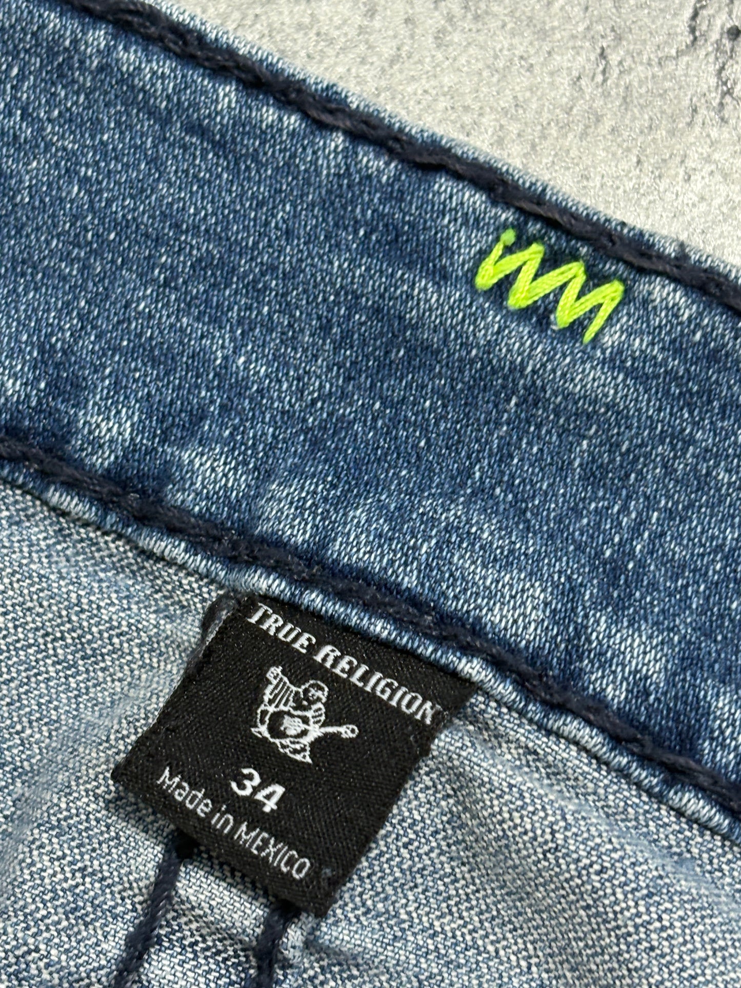 2000s True Religion Rocco relaxed skinny jeans