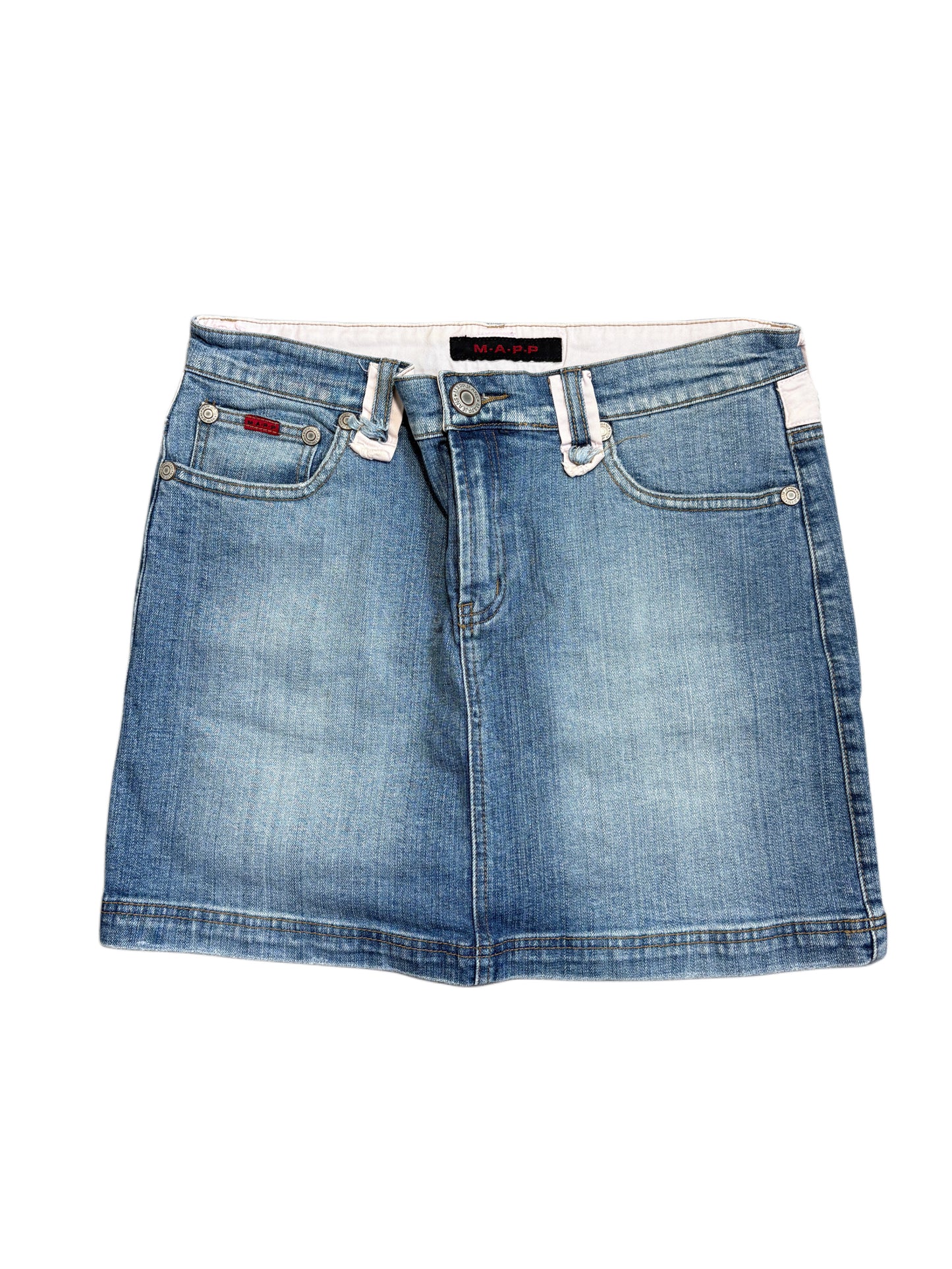 2000s Skirt Jeans Y2K Spódniczka Jeansowa