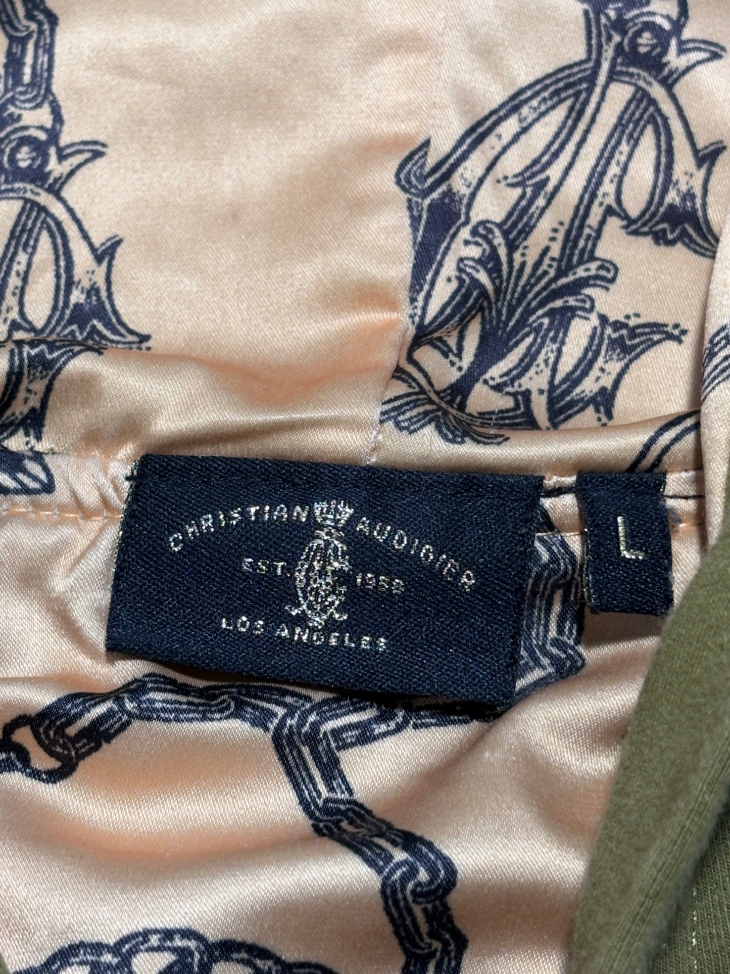 2000s Christian Audigier zip up hoodie