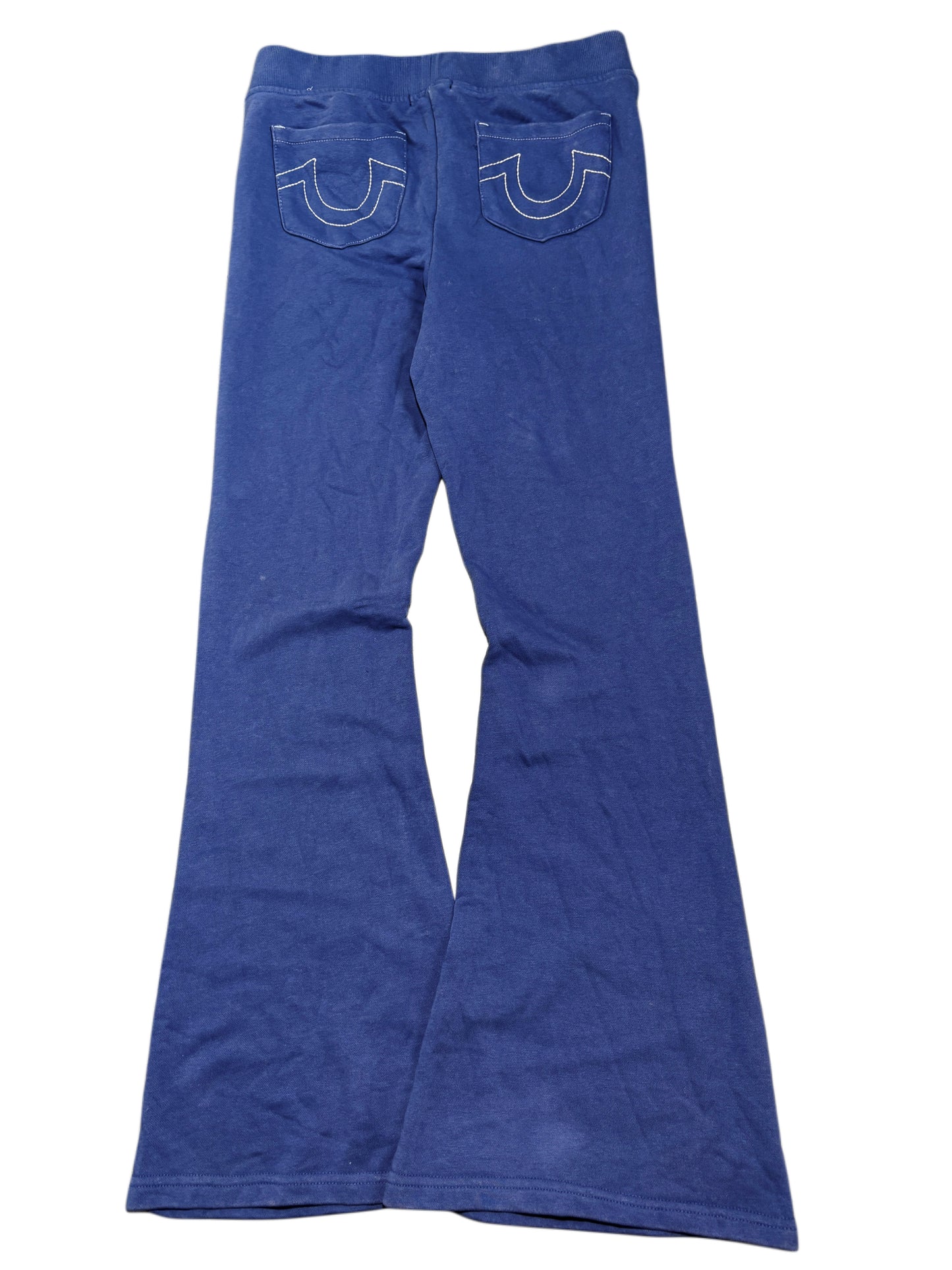 True Religion blue washed flare pants