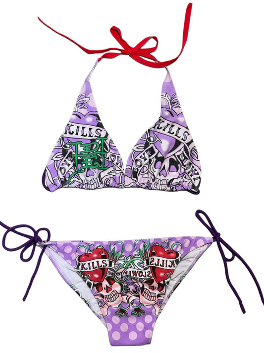 2000s EdHardy Bikini Set