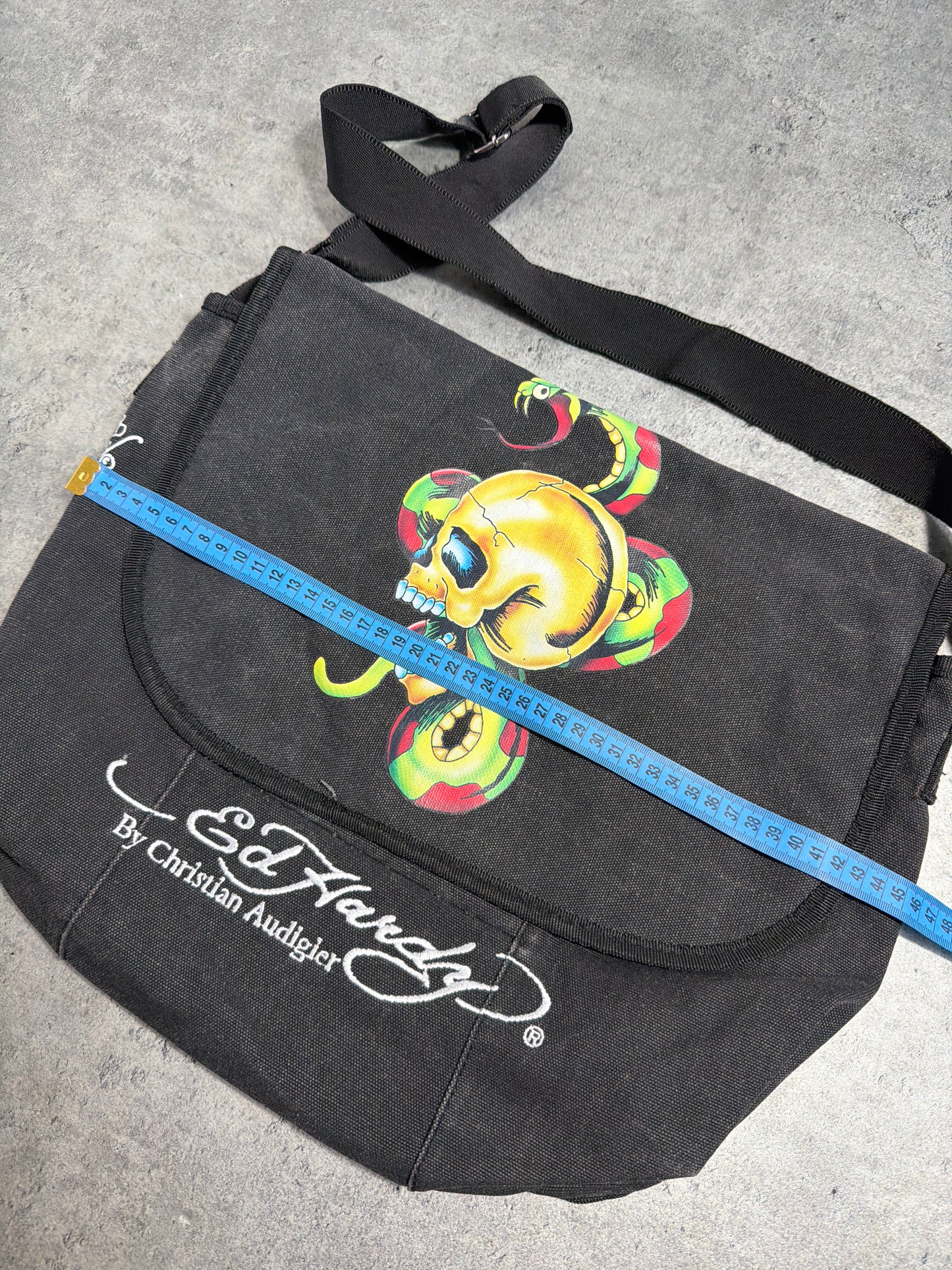 2000s Ed Hardy Skull Bag