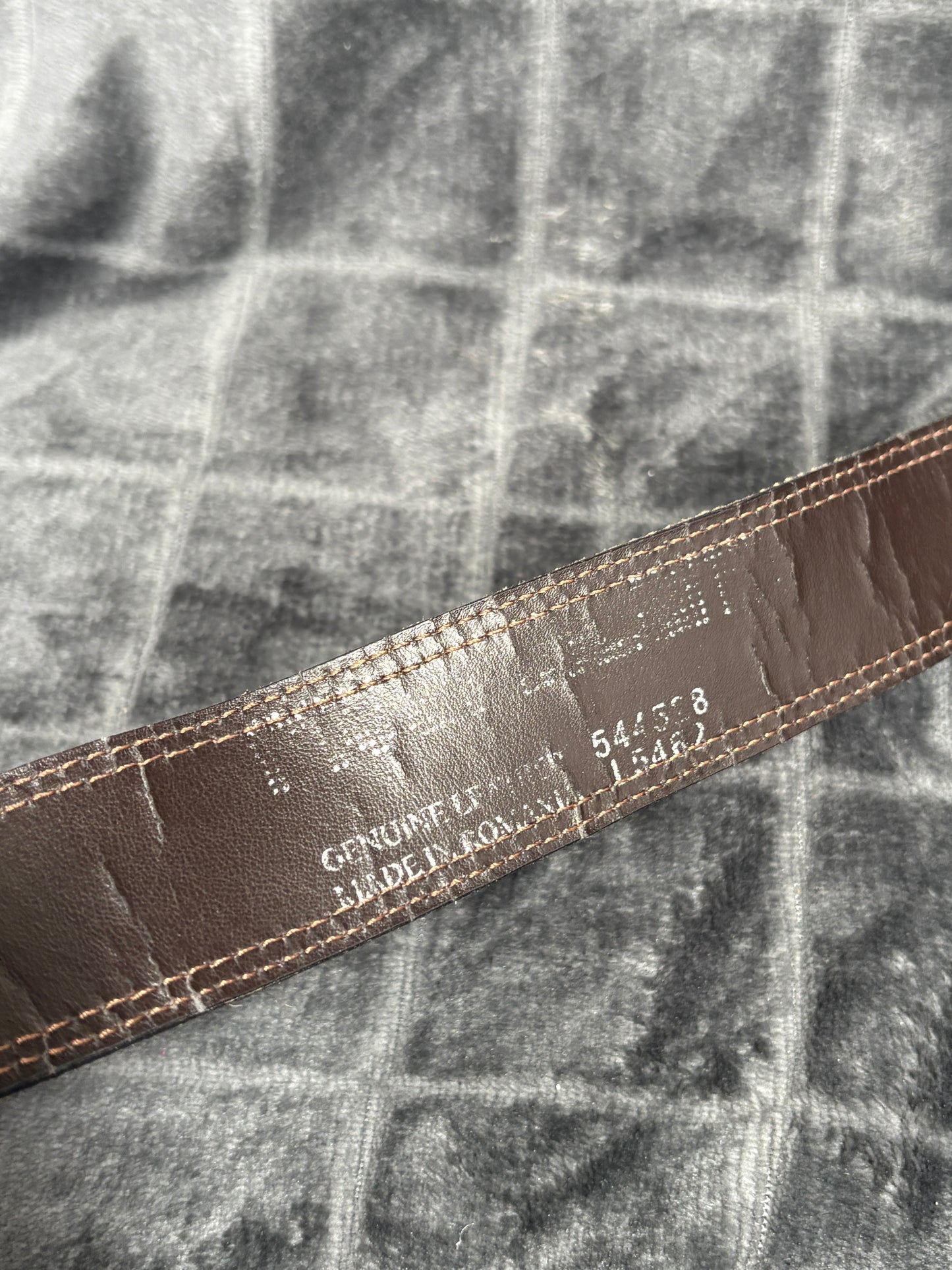 2000s Leopard Fur Belt panterka