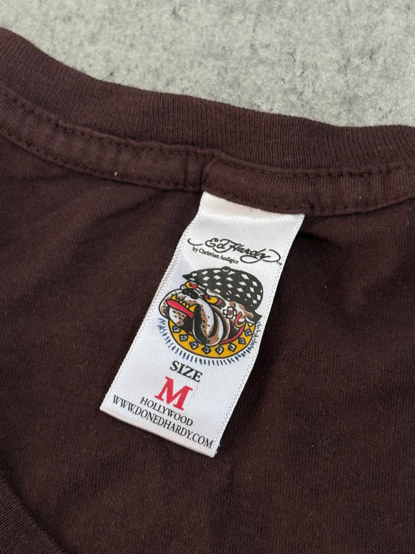 2000s Ed Hardy Y2K T-shirt Tiger
