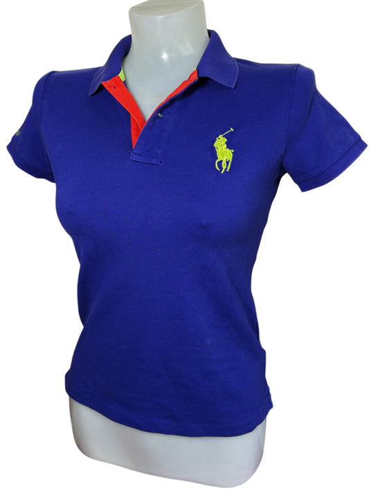2000s Polo Ralph Lauren tee polo neon logo