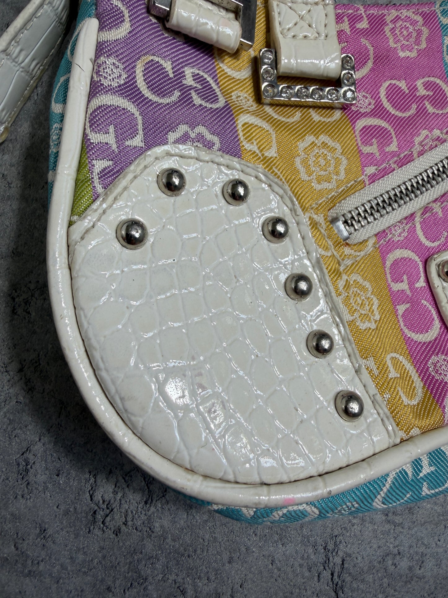 2000s Gussaci Mini Monogram Bag