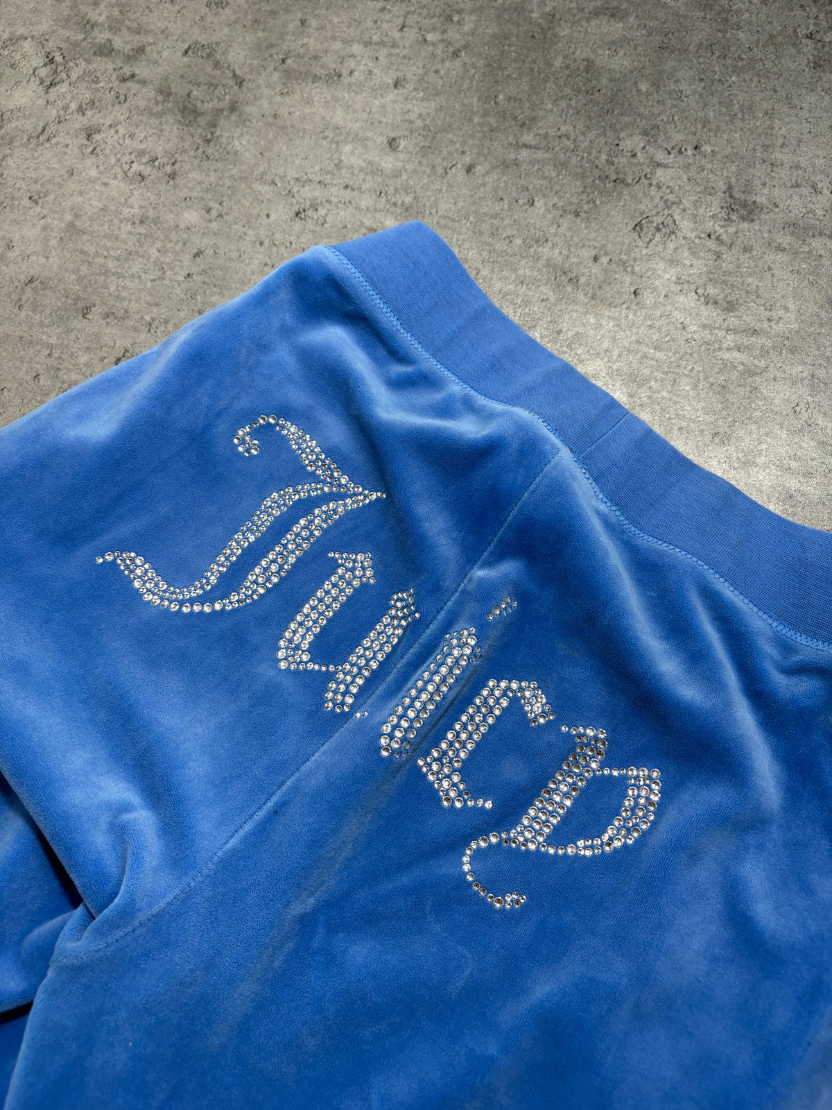 Juicy Couture welur blue pants