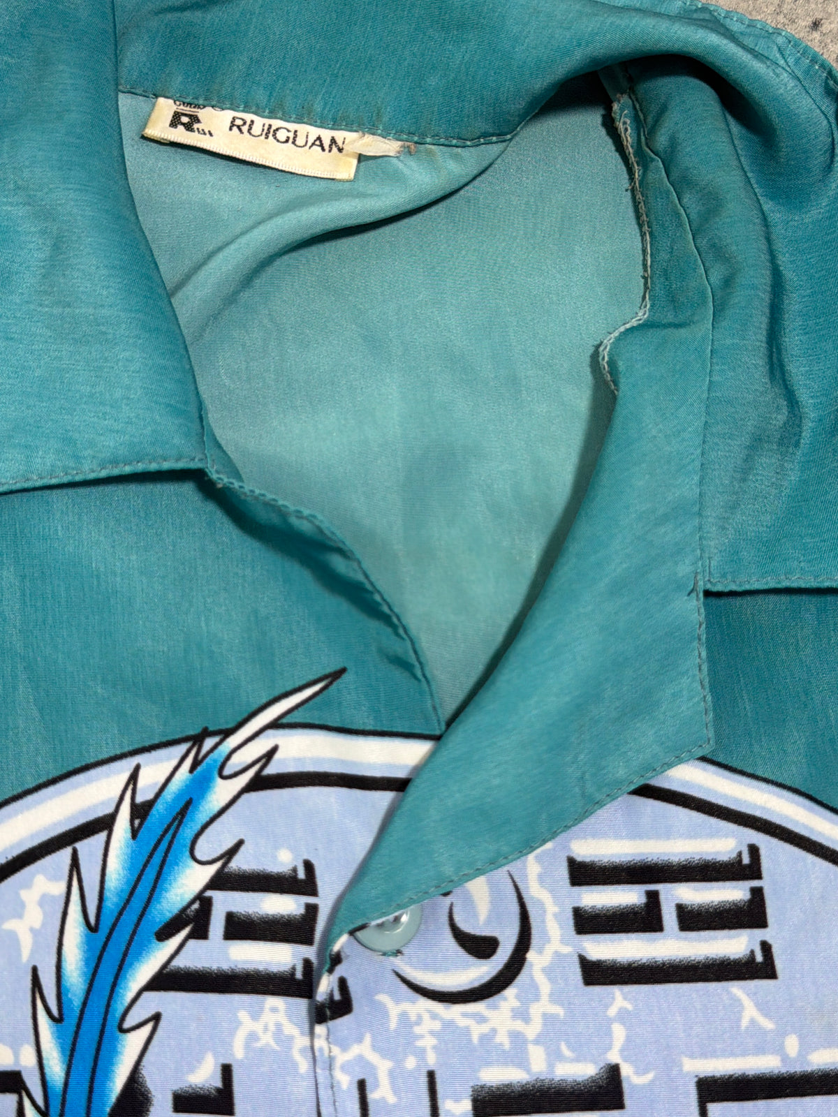 2000s Hawaiian Japan Dragon Shirt Polo