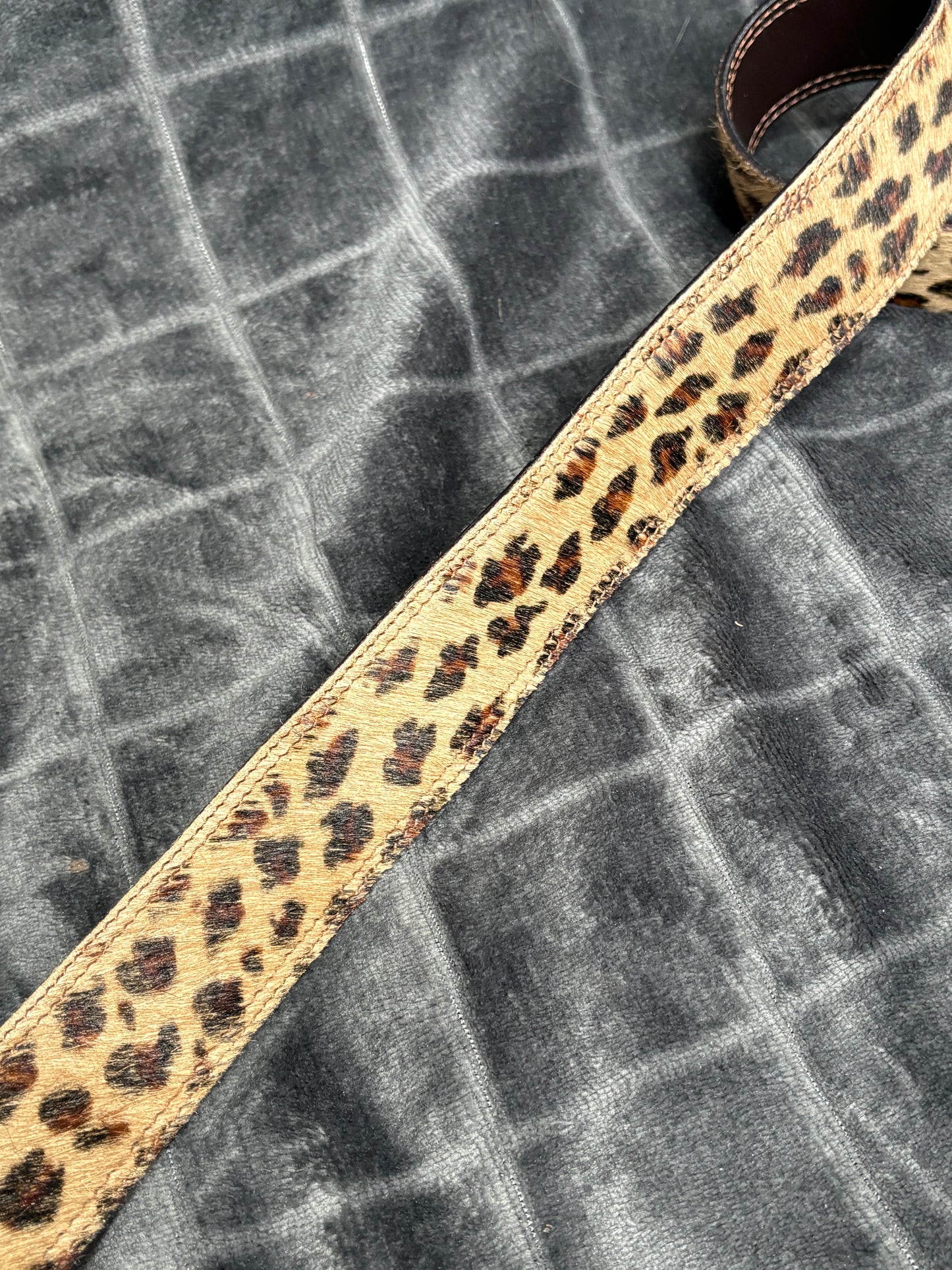 2000s Leopard Fur Belt panterka