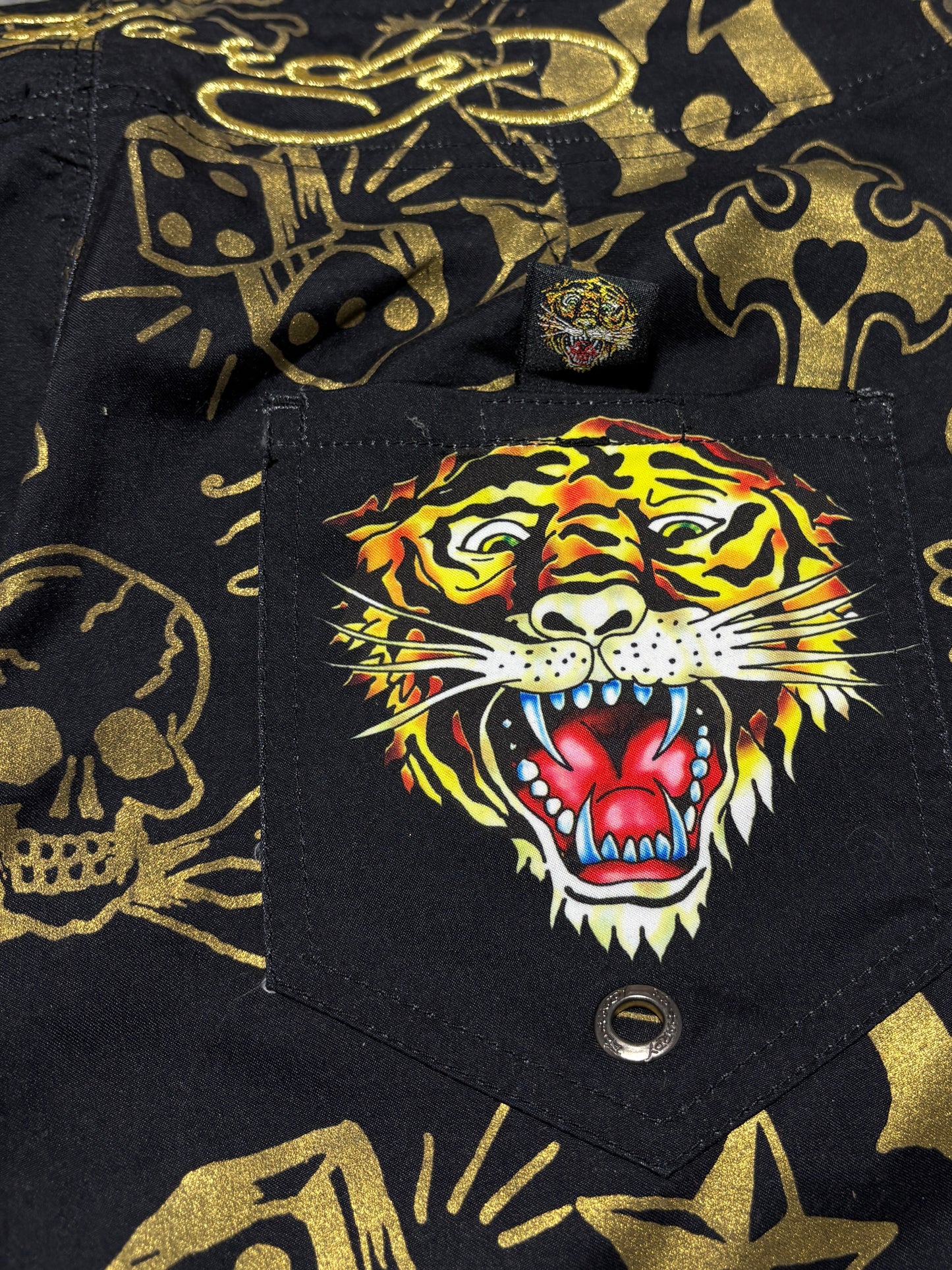 2000s EdHardy swim shorts