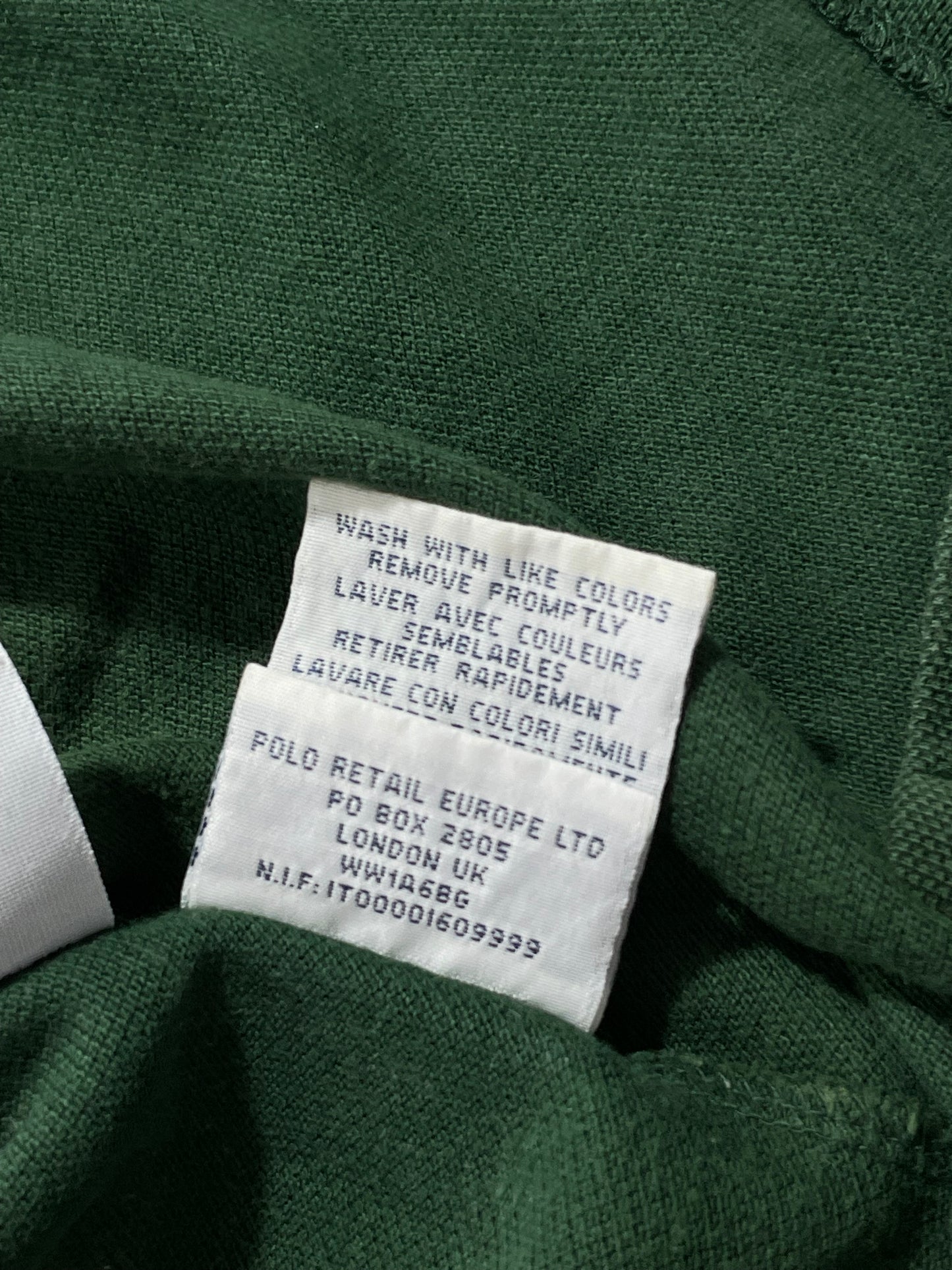 Polo Ralph Lauren tee polo dark green