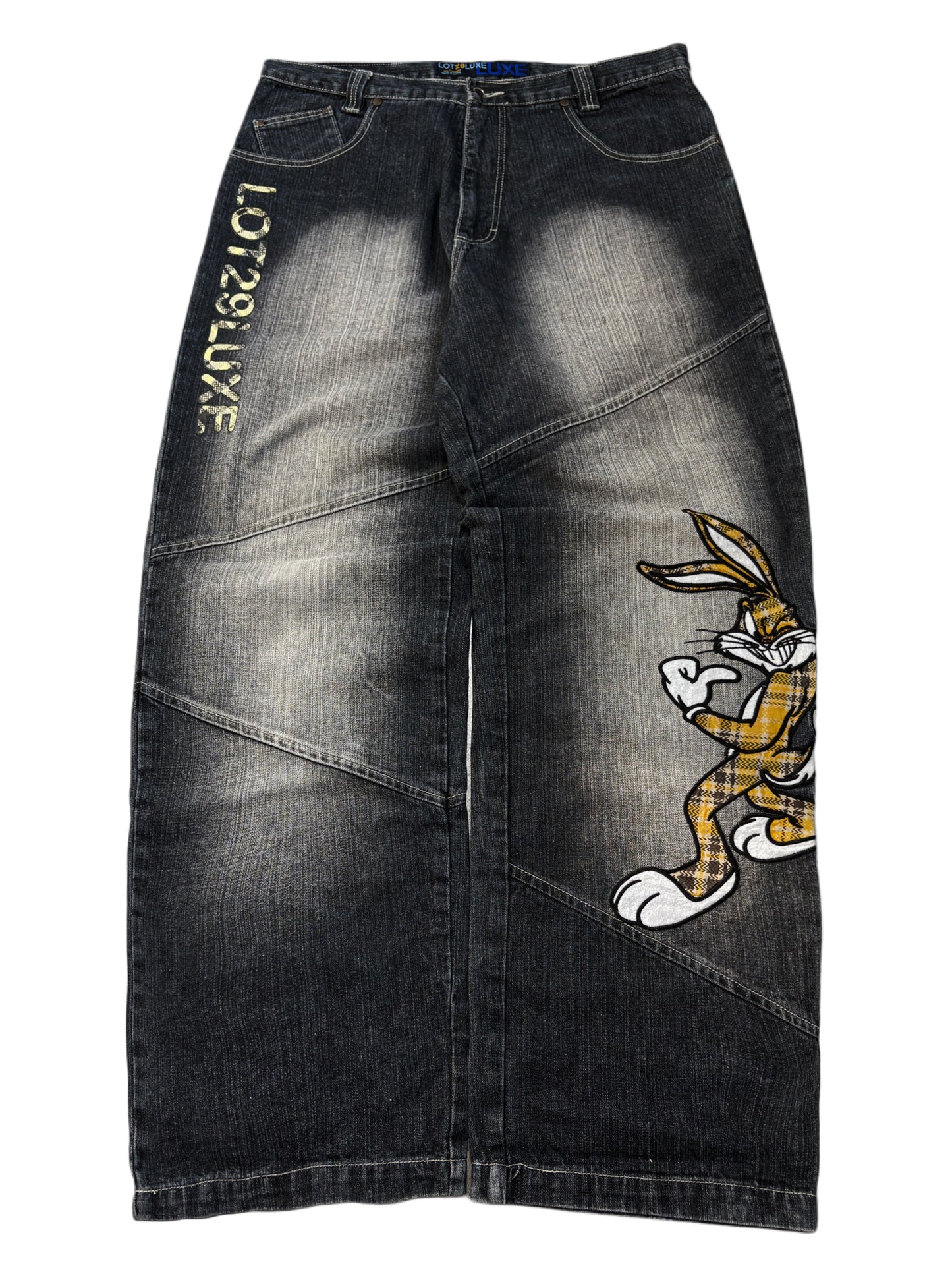 2000s *RARE* LOT29 BUGS BUNNY JEANS Y2K