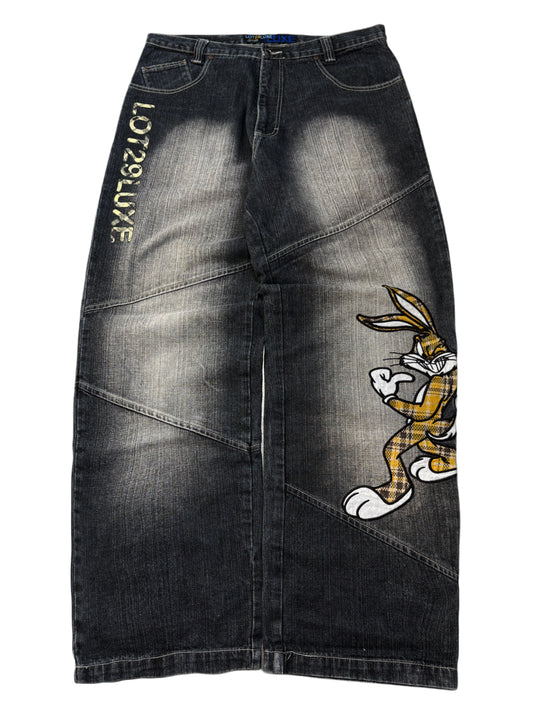 2000s *RARE* LOT29 BUGS BUNNY JEANS Y2K