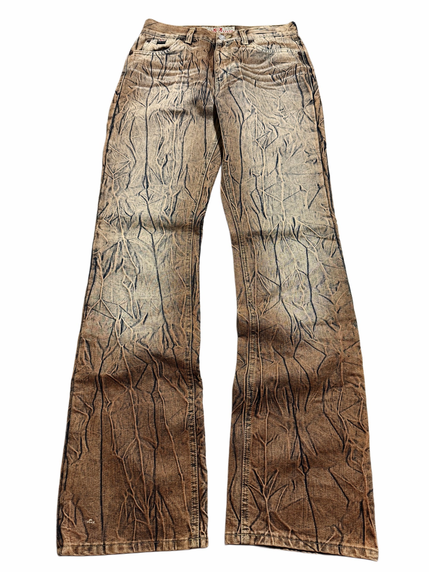 2000s Bootcut washed japan style jeans